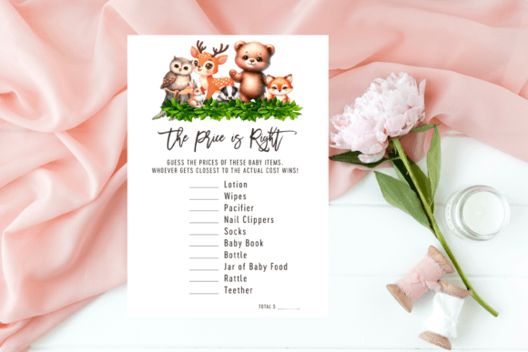 Download Woodland Animal Price is Right Game - Price is right Collection