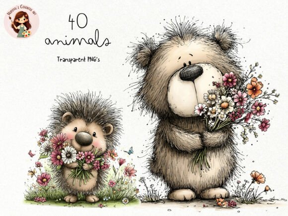 Download Spring Woodland Animals Clipart PNG - Spring woodland animals Collection