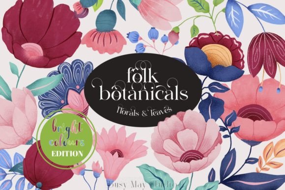 Download Summer Folk Florals Botanicals PNG - Botanicals Collection