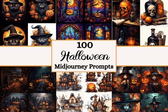 Download 100 Halloween Art- Midjourney Prompts - Midjourney Collection