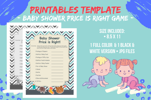 Download Baby Shower Price is Right Game 4 Adults - Price is right Collection