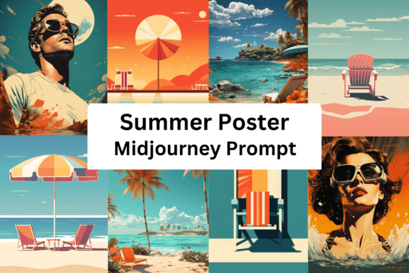 Download Midjourney Prompt for Summer Poster - Midjourney Collection