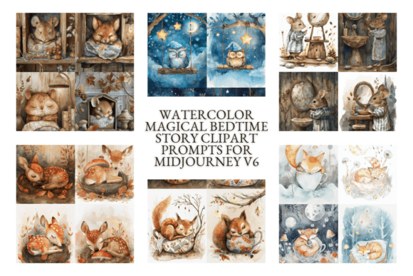 Download Bedtime Story Prompts for Midjourney V6 - Midjourney Collection